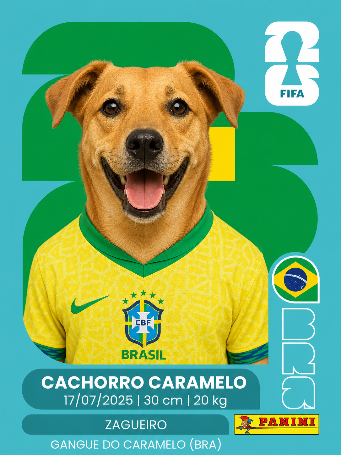 Figurinha personalizada pet