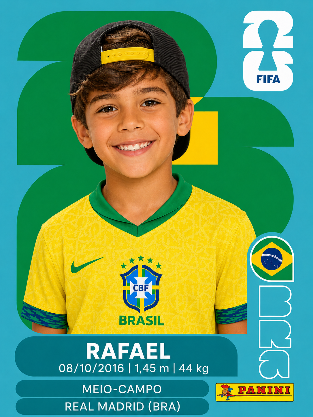 Figurinha personalizada Rafael
