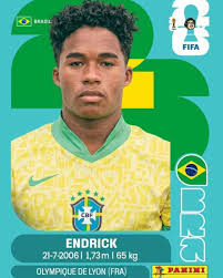 Endrick — Figurinha Copa 2026