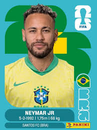 Neymar Jr — Figurinha Copa 2026